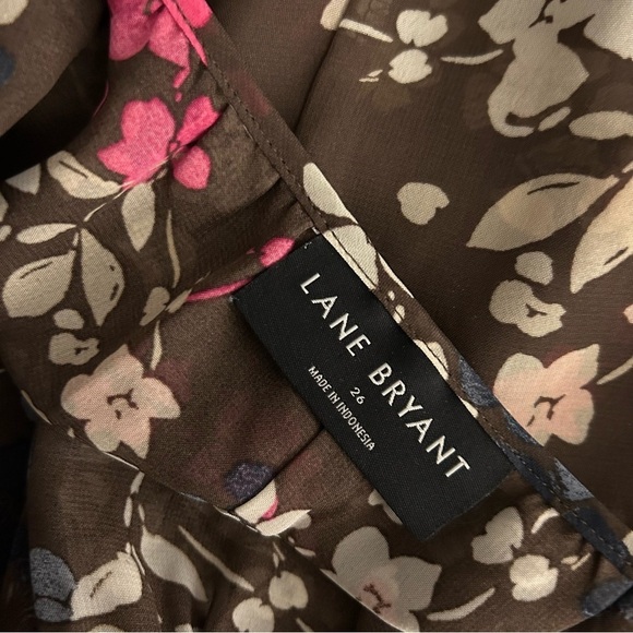 ❤️ Lane Bryant floral flowy camisole Top 26 - Picture 6 of 11